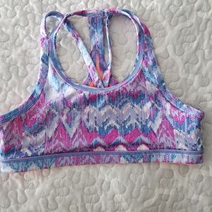 Ivivva lululemon girls reversible sports bra top